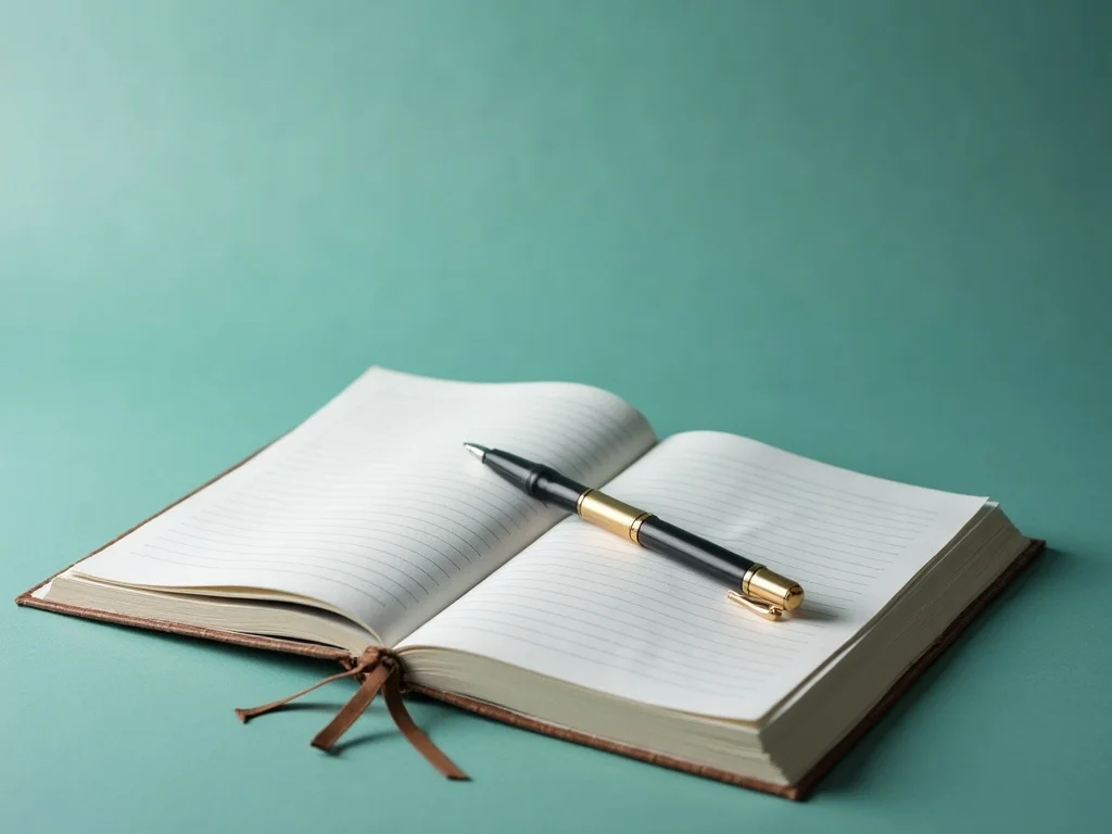 Daily thought journaling exercise