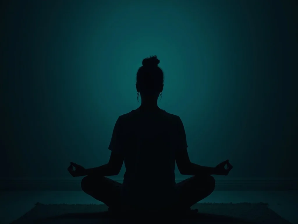Breathing exercise for quieting racing thoughts