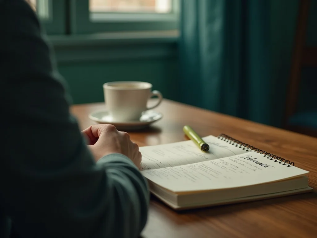 Journaling and mental resource gathering for intrusive thought management